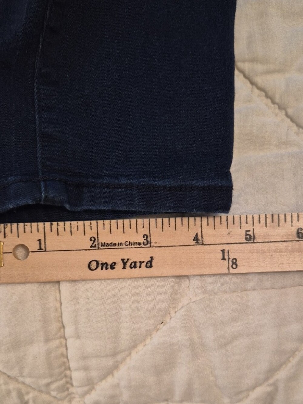 1822 'Butter' Denim Jeggings- Size 12 - Picture 6 of 8